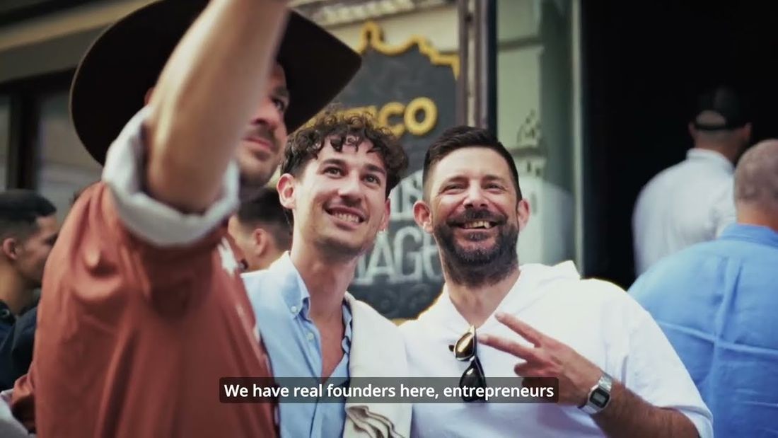 Still from the Budapest Connect video